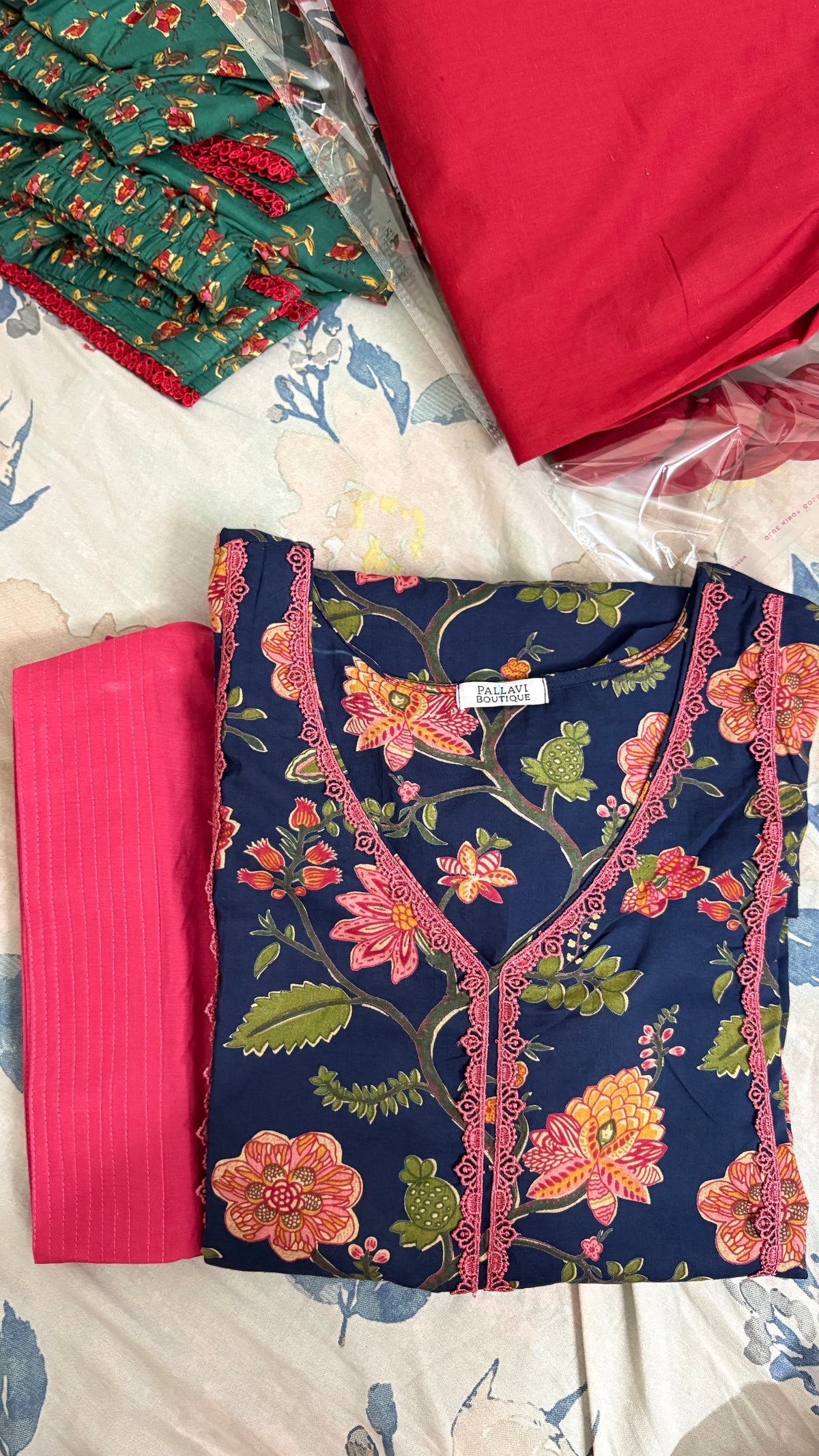 Blue farshi set