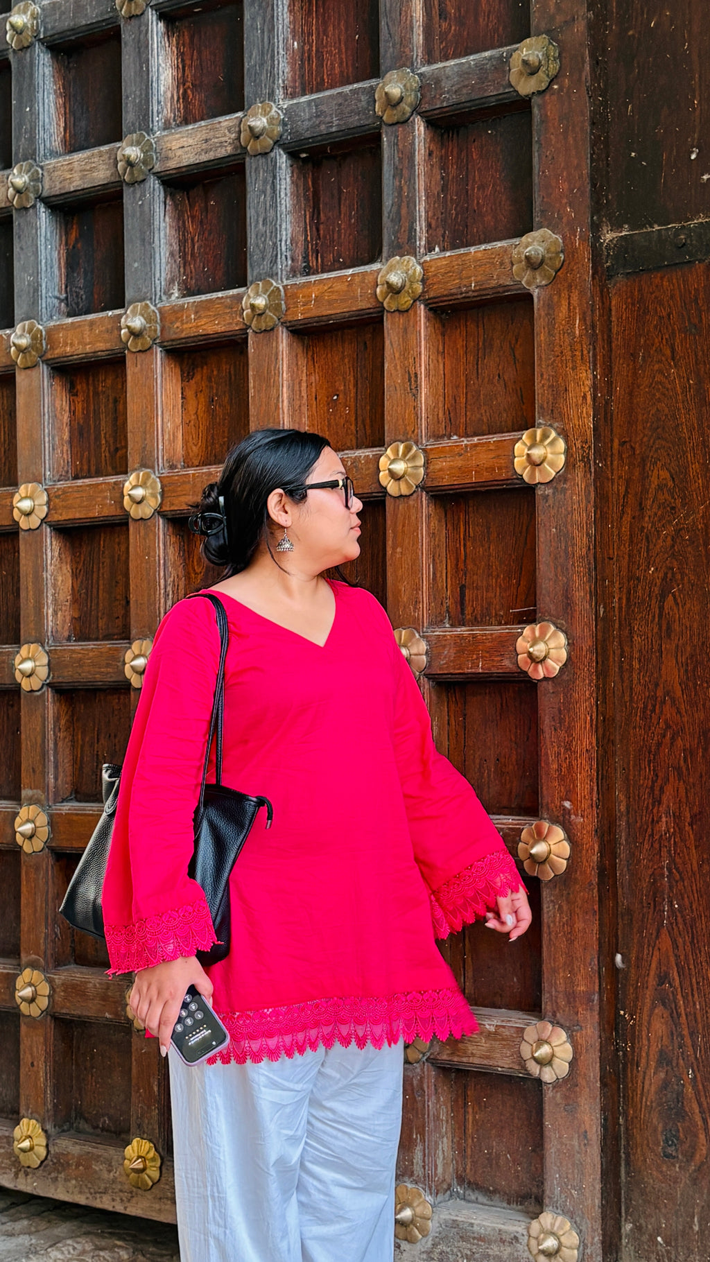 Pink kurti