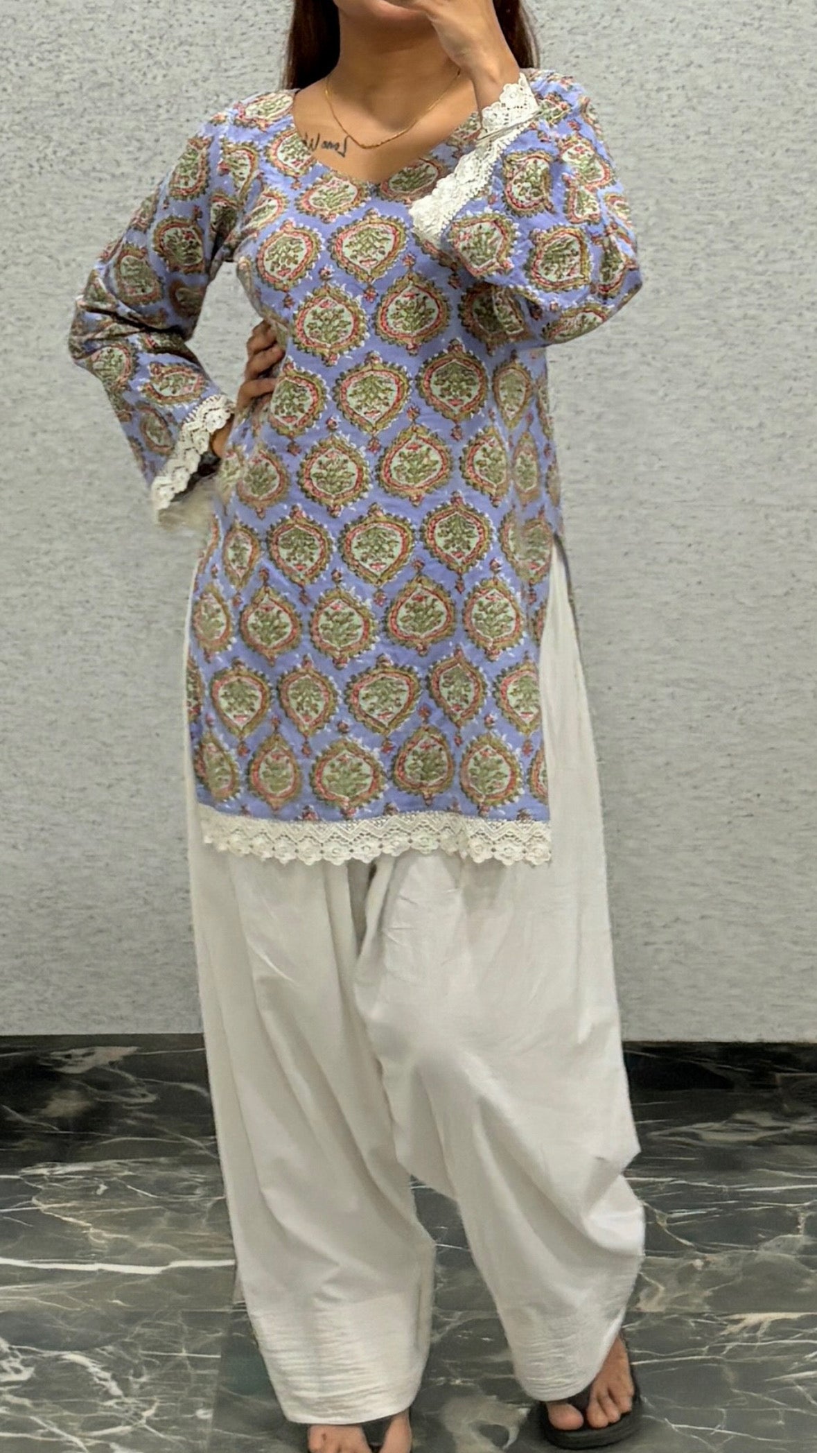 Lavender farshi set