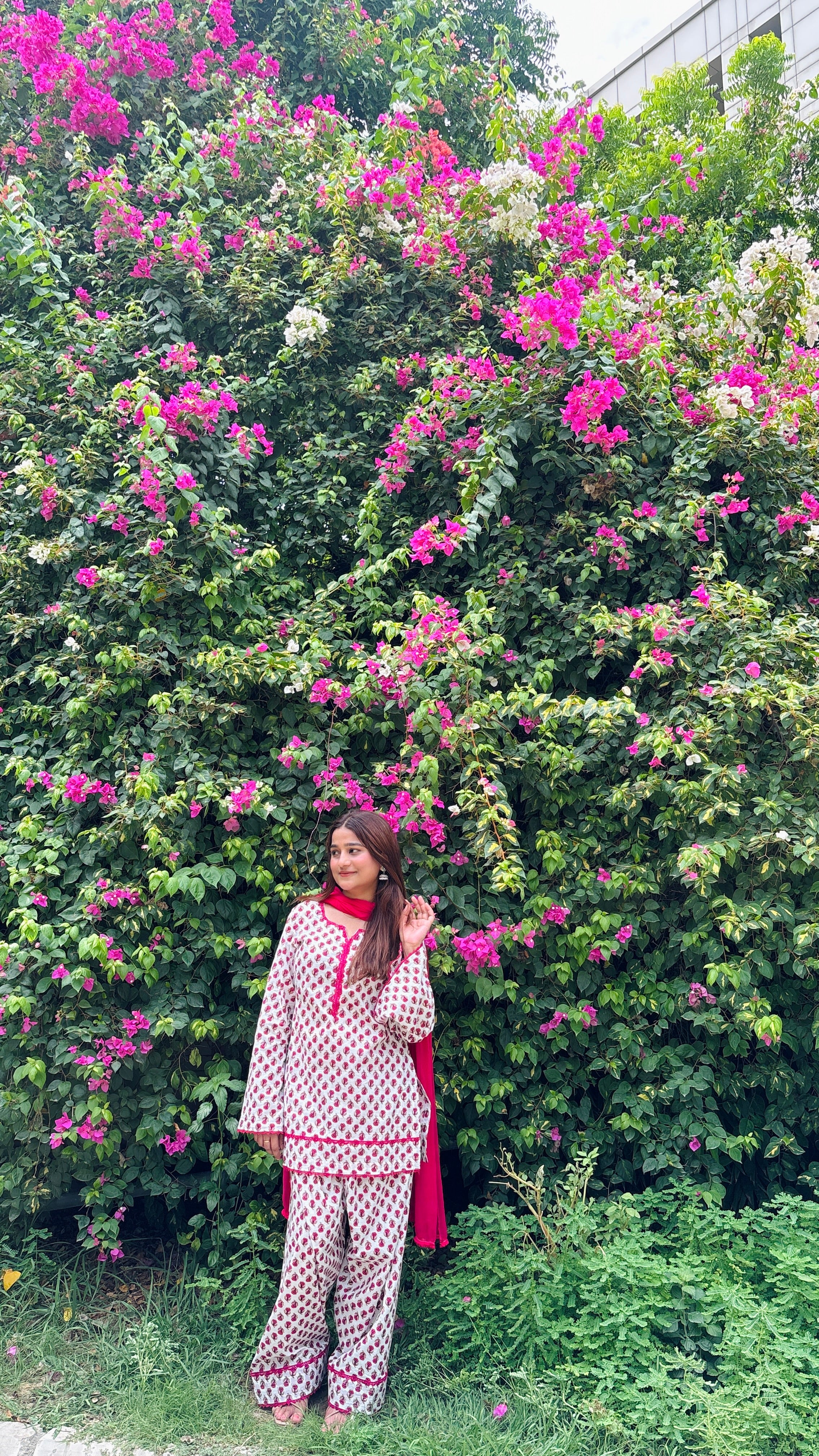 Pink farshi suit set