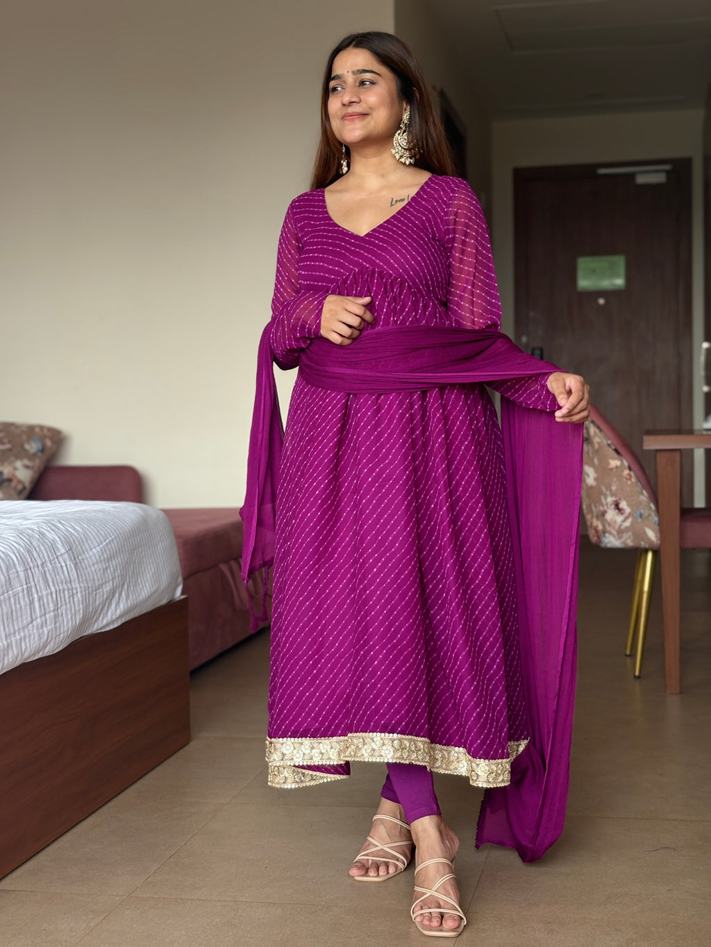 Leheriya suit set