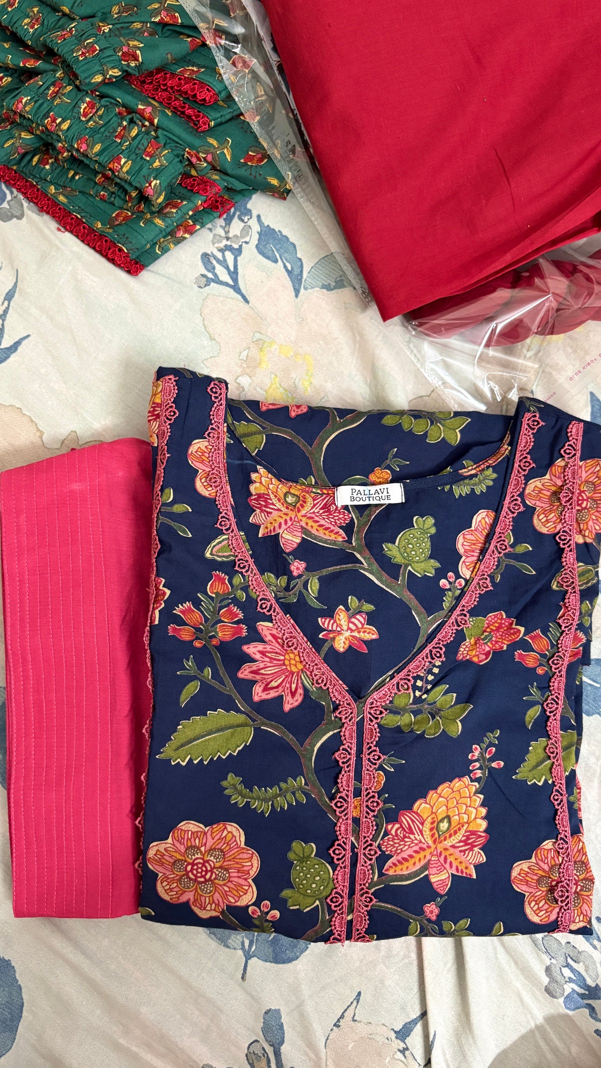 Blue farshi set