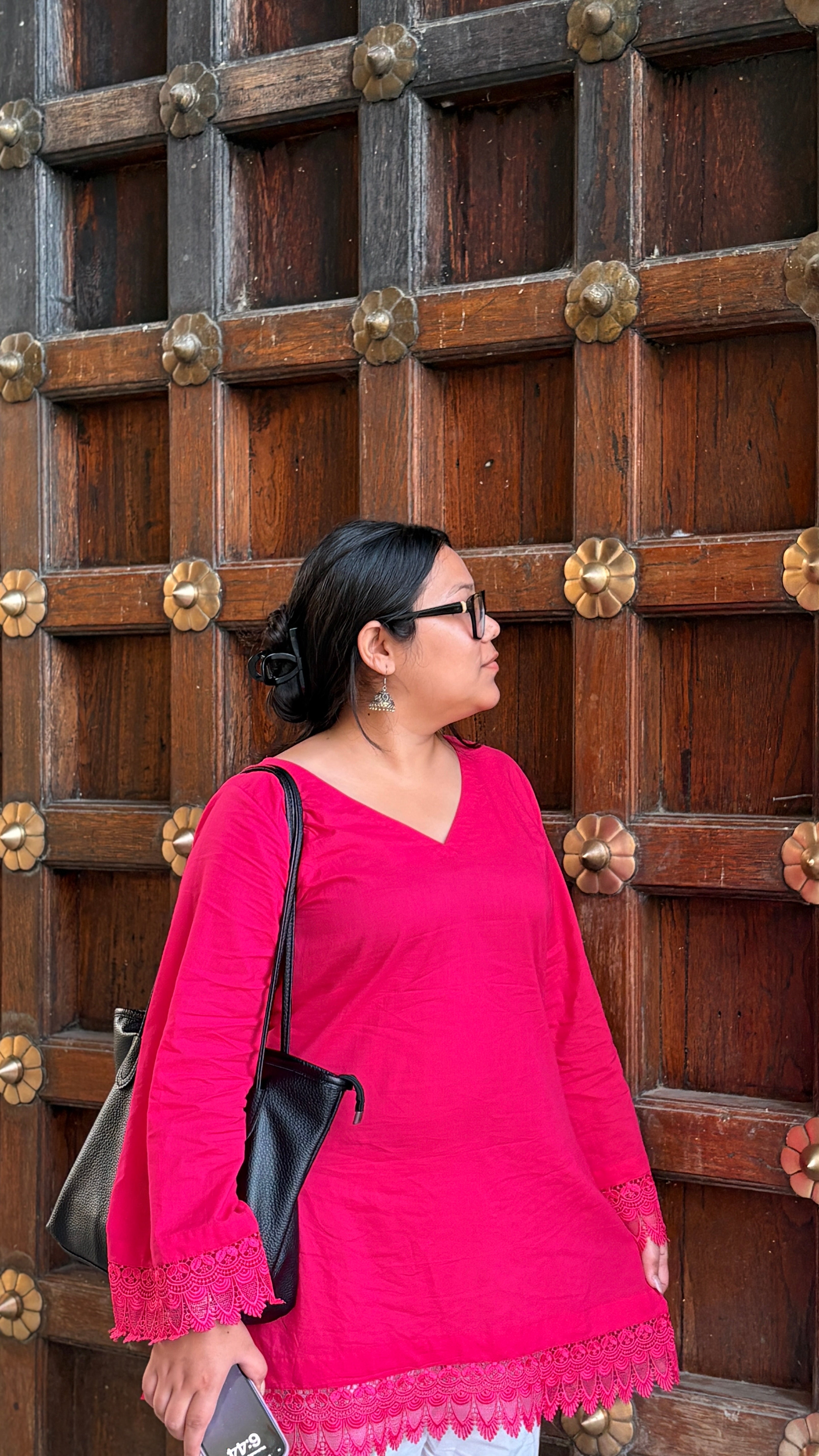 Pink kurti