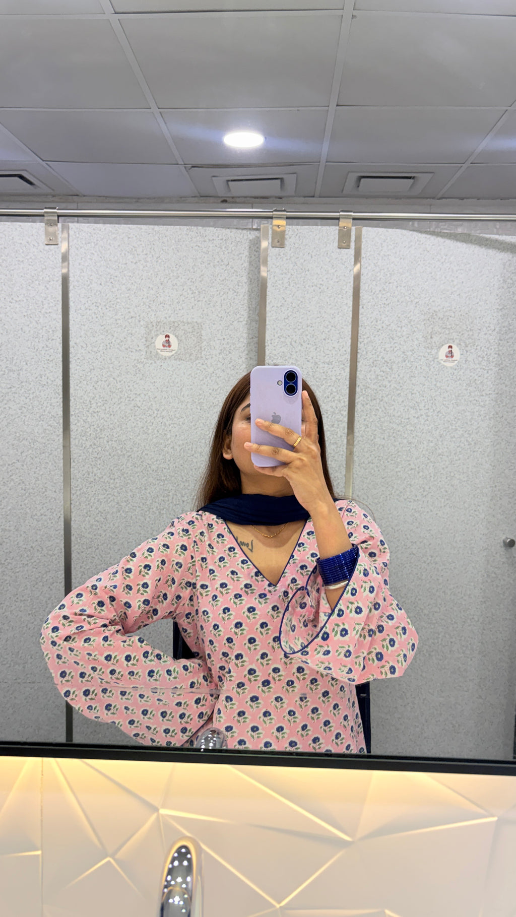 Pink farshi suit set