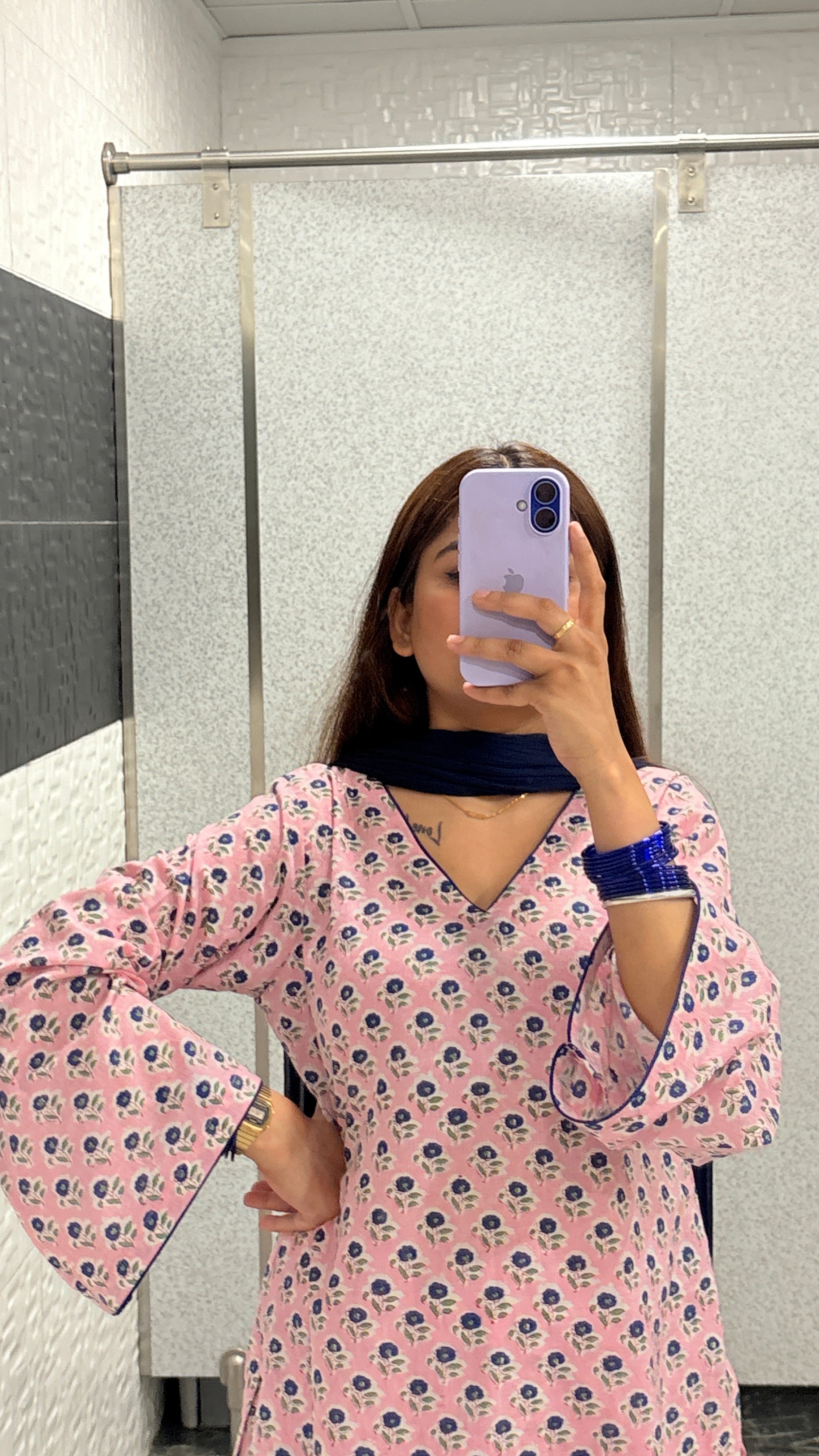 Pink farshi suit set