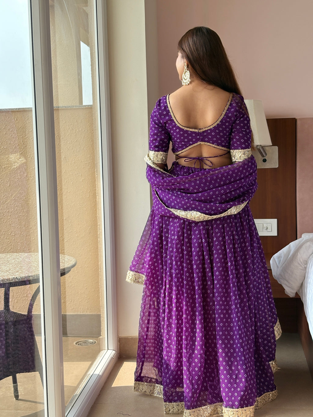 Bandhni Lehnga