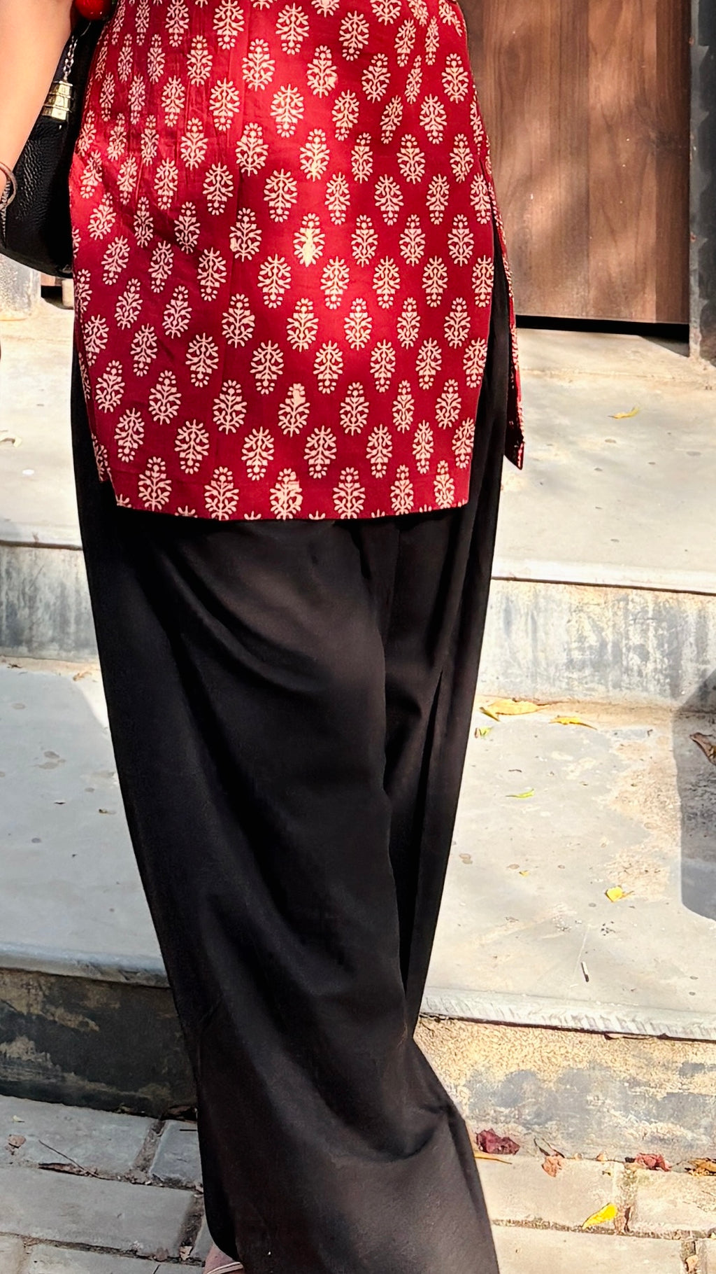Black farshi salwar