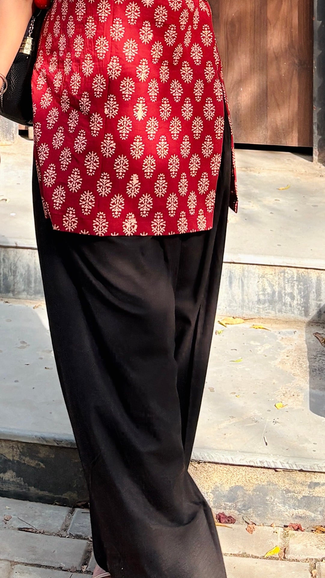Black farshi salwar