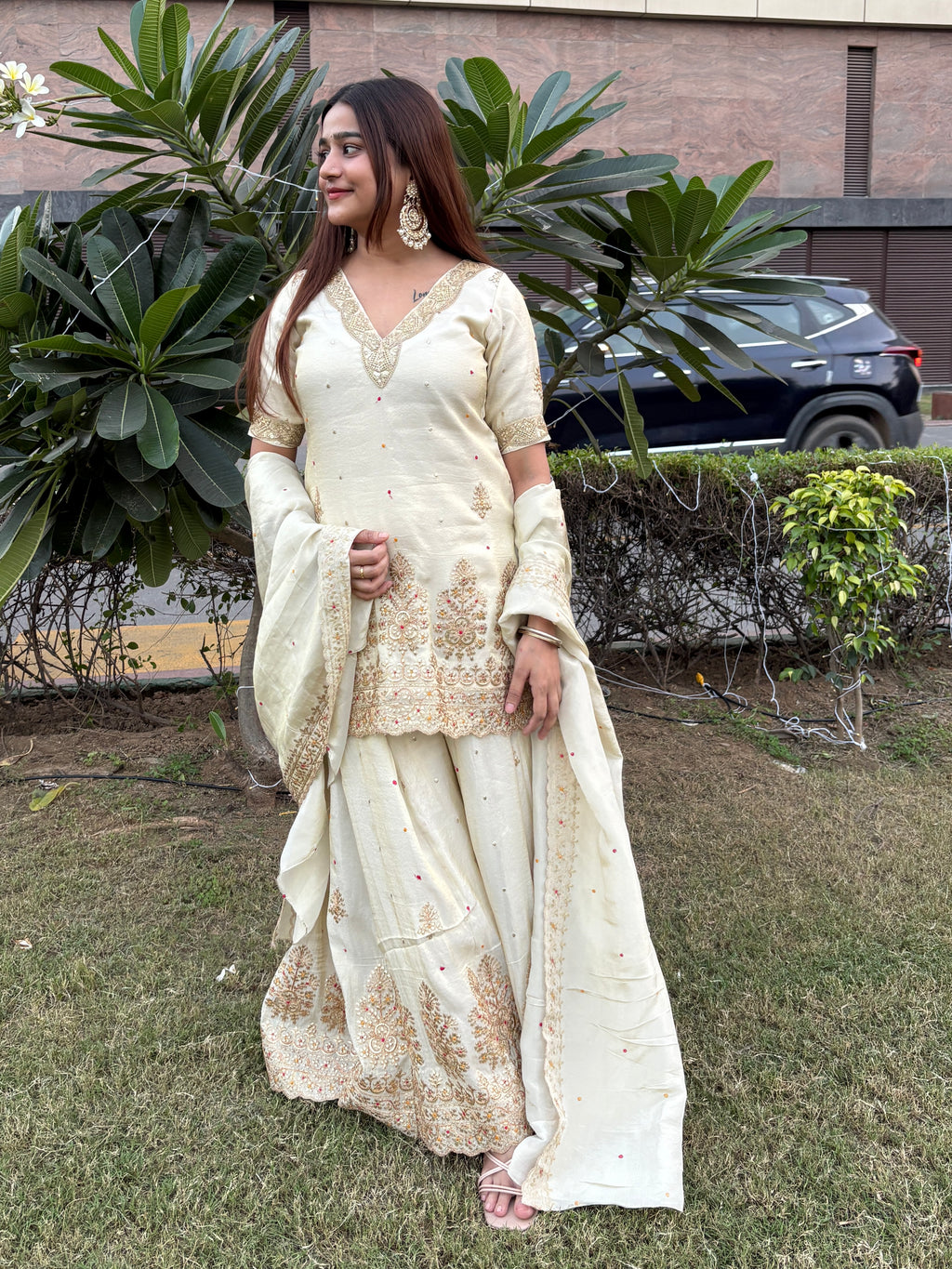 Sharara/plazo set