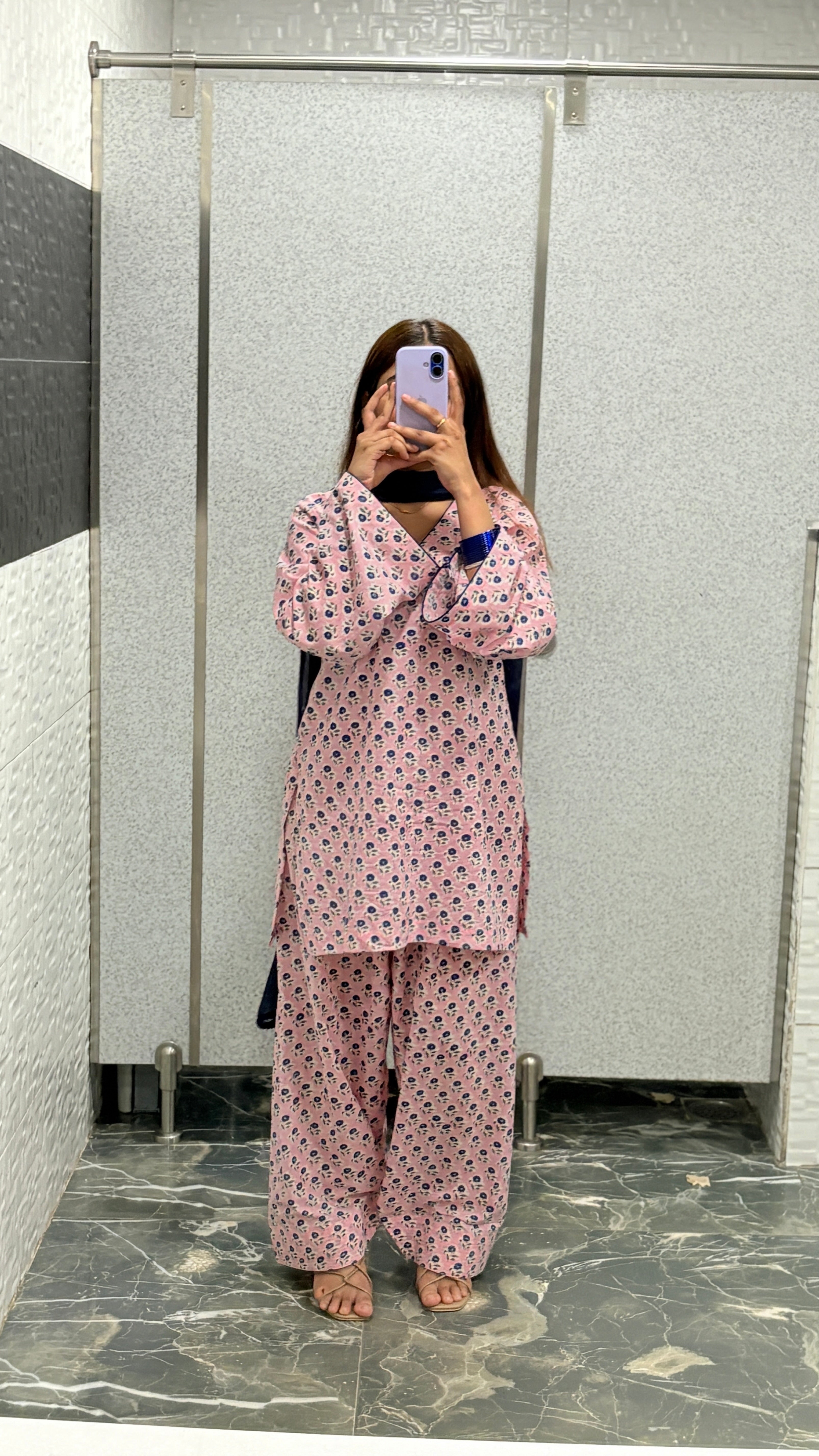 Pink farshi suit set