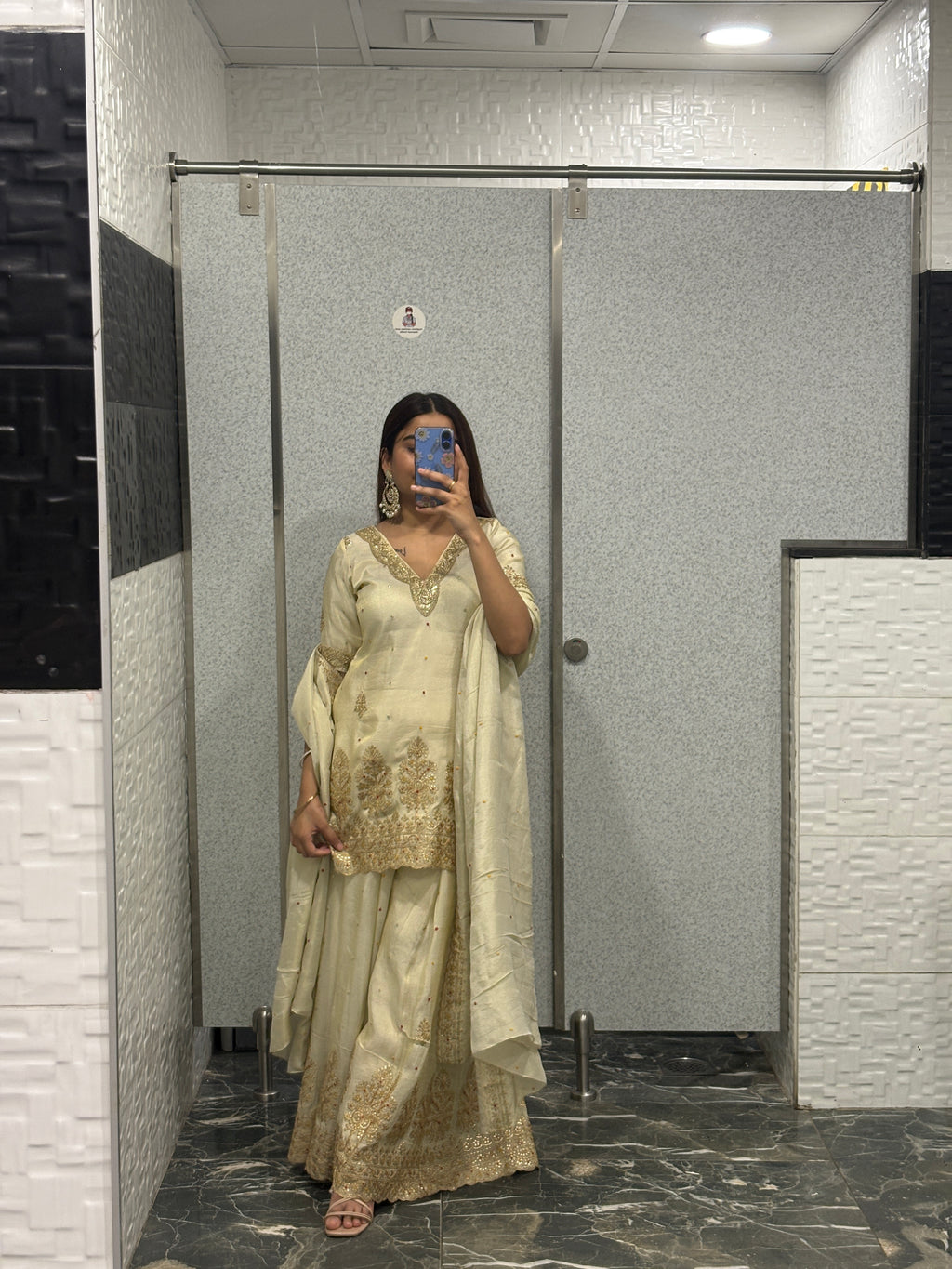 Sharara/plazo set