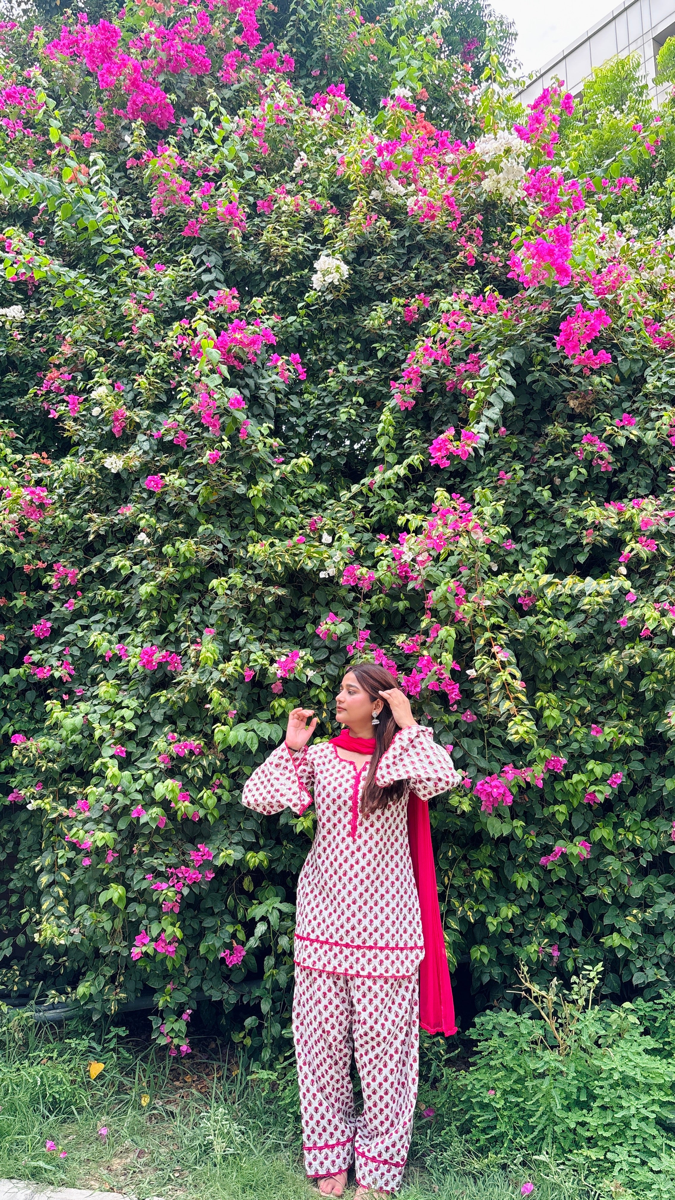 Pink farshi suit set