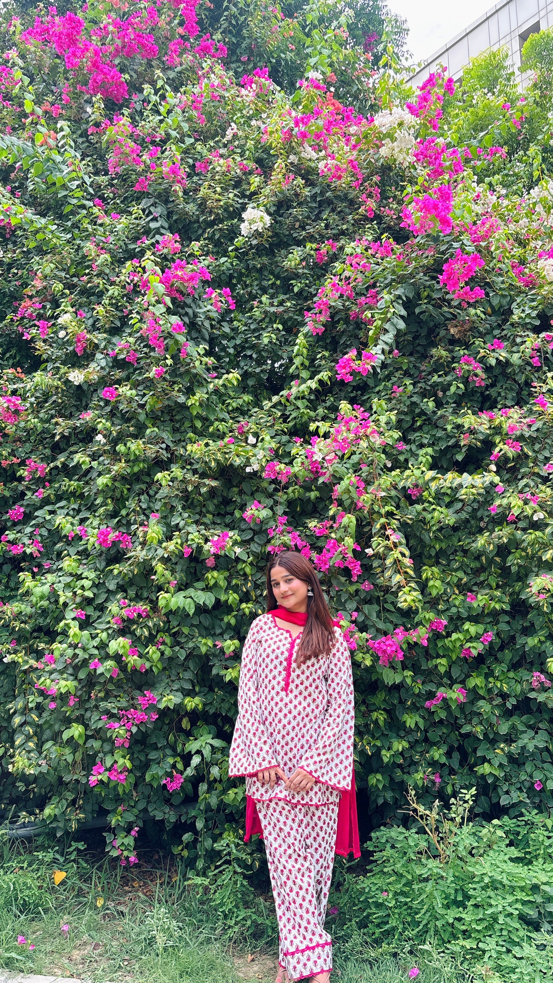Pink farshi suit set