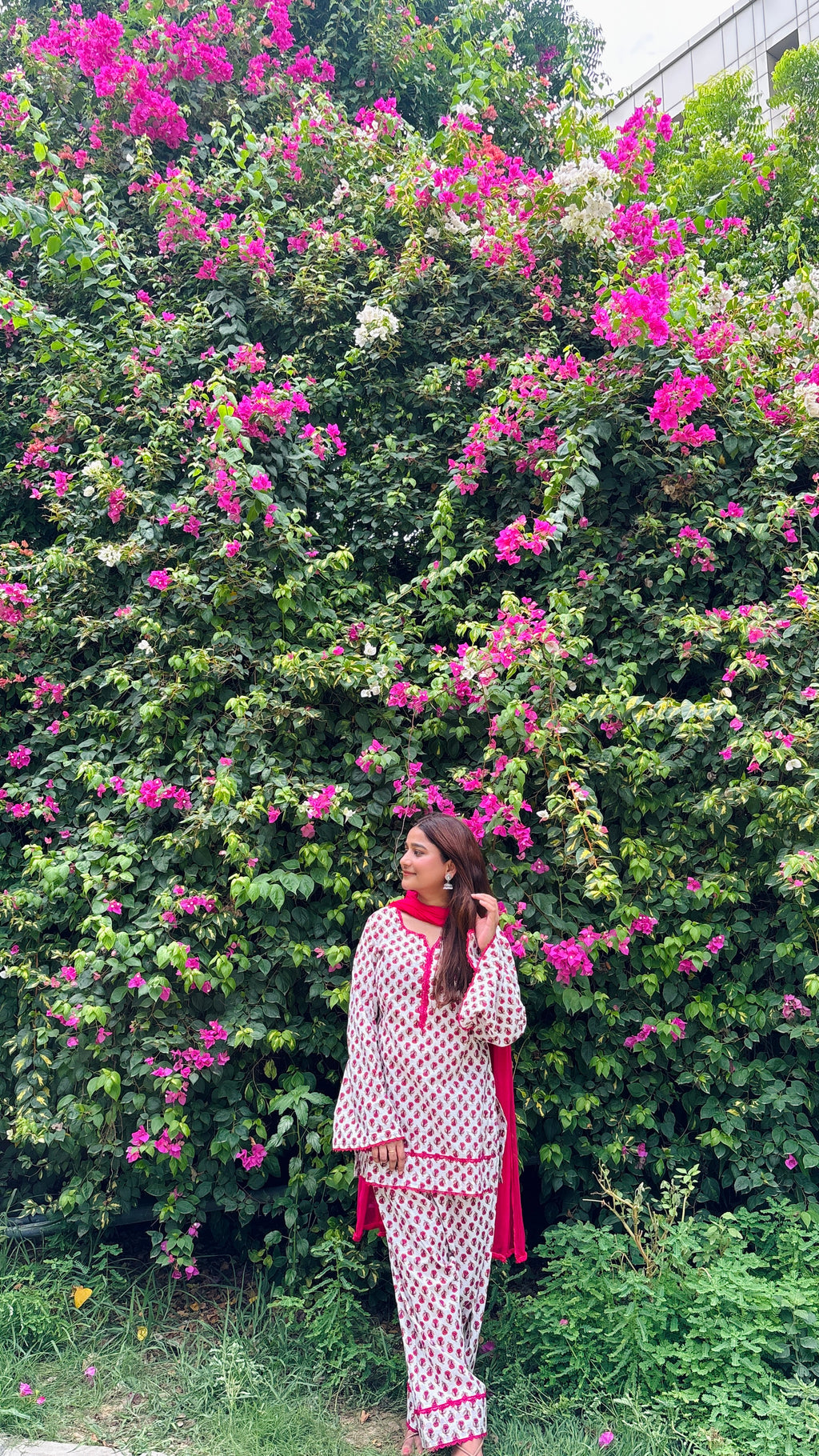 Pink farshi suit set