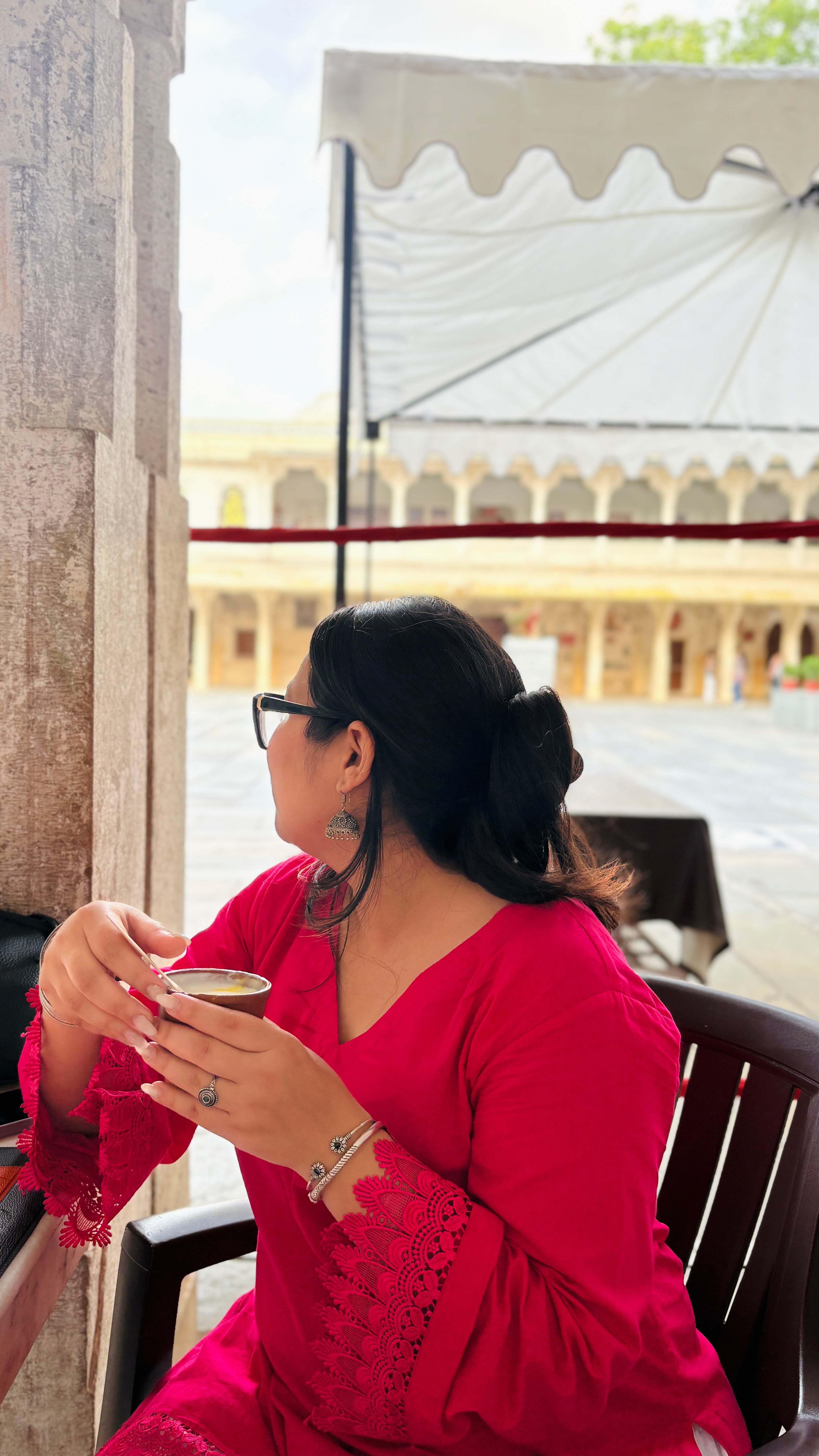 Pink kurti